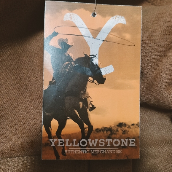 NEW Yellowstone Dutton Ranch Ballistic Duck Hoodie Sz L Kangaroo Pouch - Picture 4 of 9